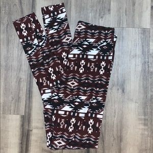Aztec leggings
